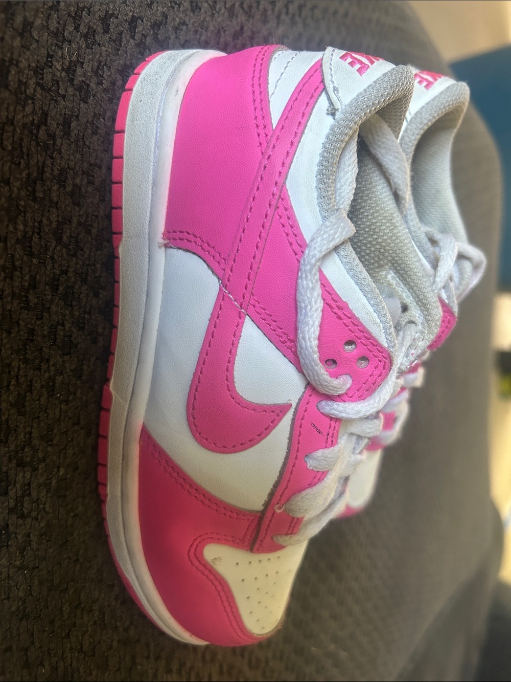 Nike Kids Sneakers in Hot Pink and White